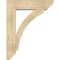 Ekena Millwork Thorton Slat Rough Sawn Bracket w/ Offset Brace, Douglas Fir, 8"W x 30"D x 38"H BKT0806X30X38THR06RDF - alternate 2